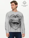 Мужской лонгслив базовый / Dentist skull