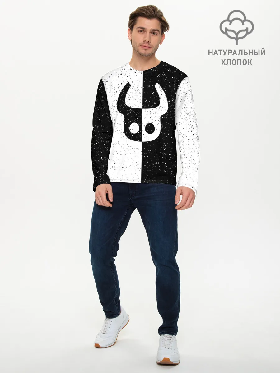 Мужской лонгслив базовый / Hollow Knight