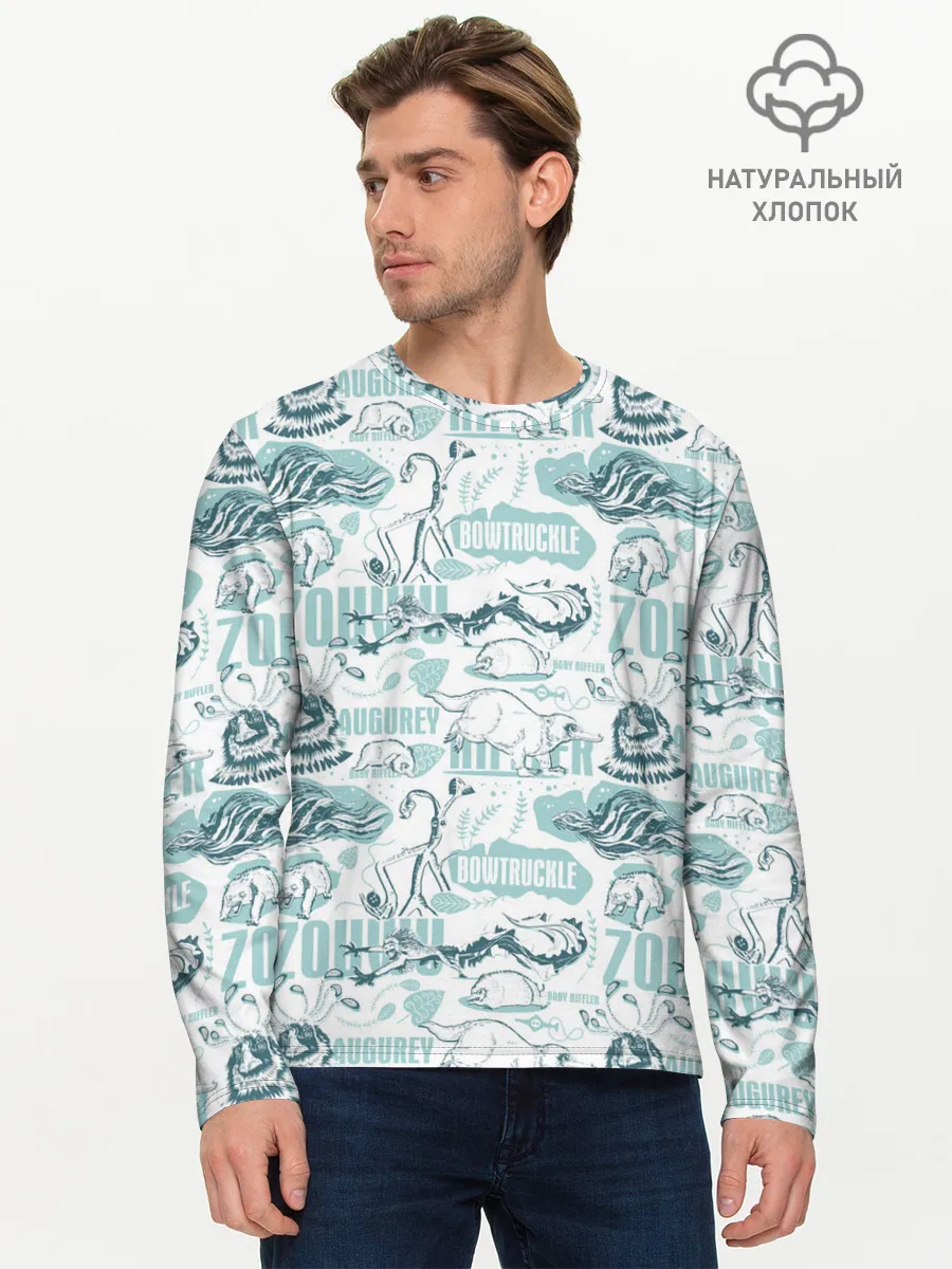 Мужской лонгслив базовый / Fantastic Beasts