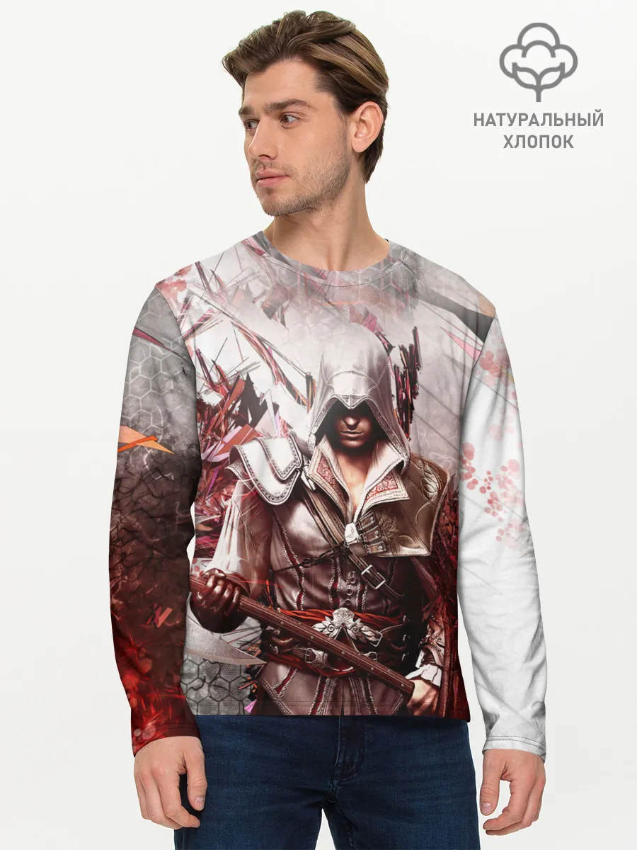 Мужской лонгслив базовый / ASSASSINS CREED