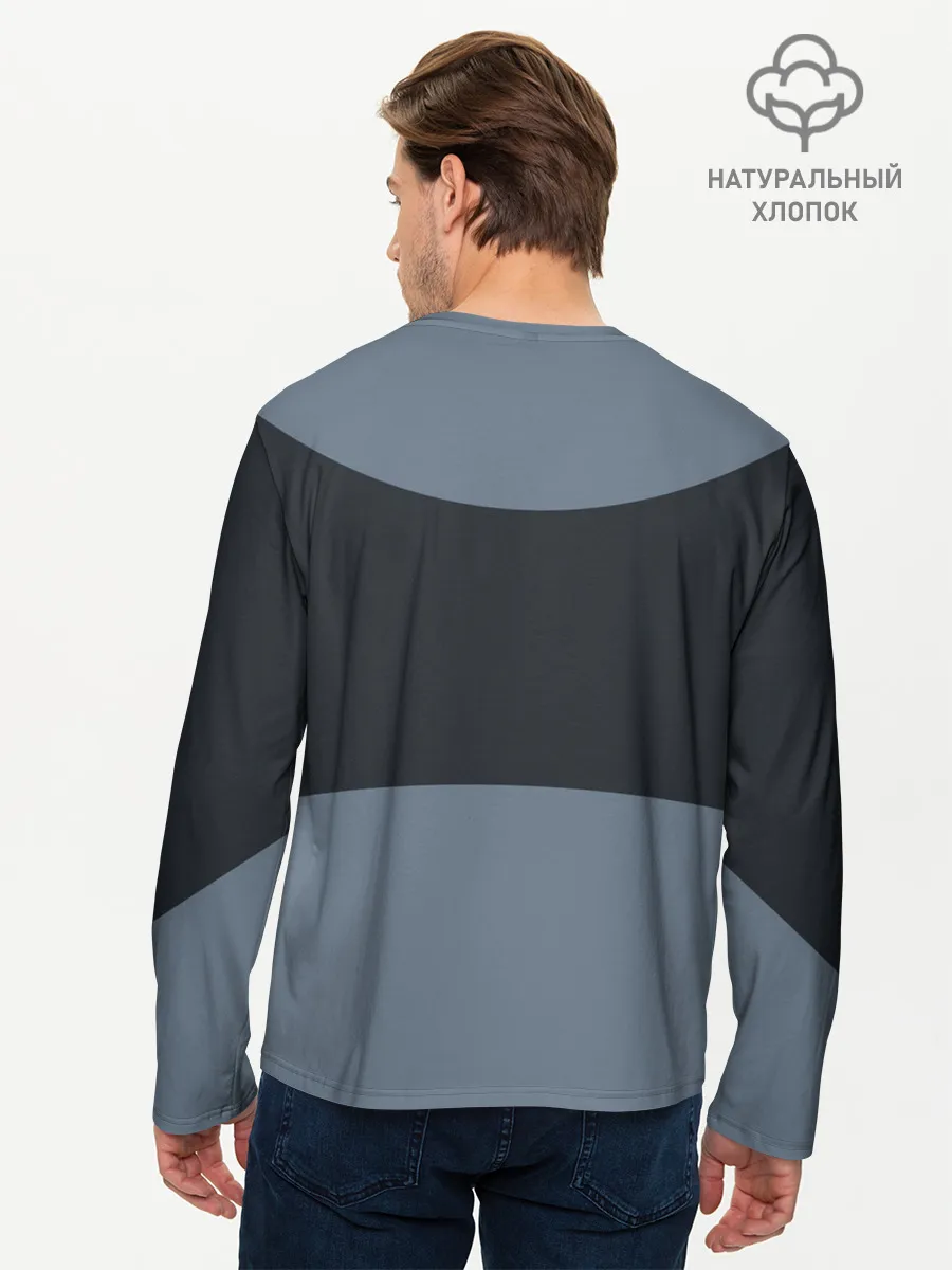 Мужской лонгслив базовый / Armwrestling