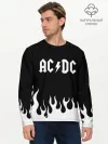 Мужской лонгслив базовый / AC DC