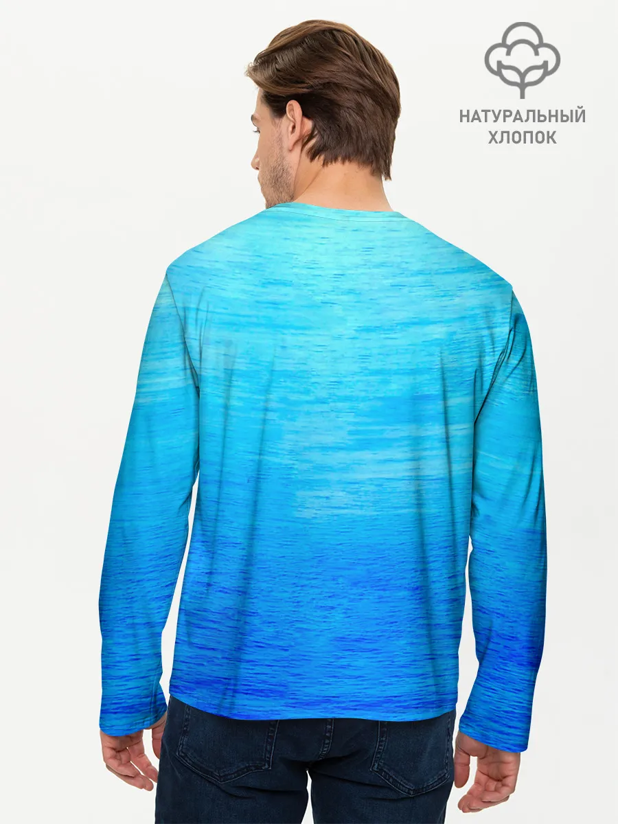 Мужской лонгслив базовый / ВМФ