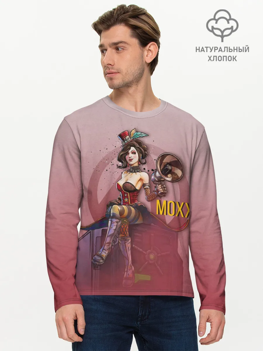 Мужской лонгслив базовый / Mad Moxxi