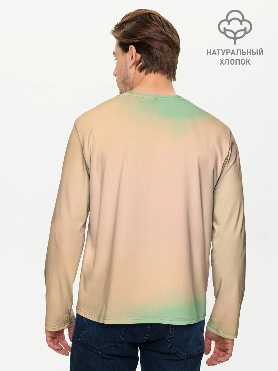 Мужской лонгслив базовый / Борьба