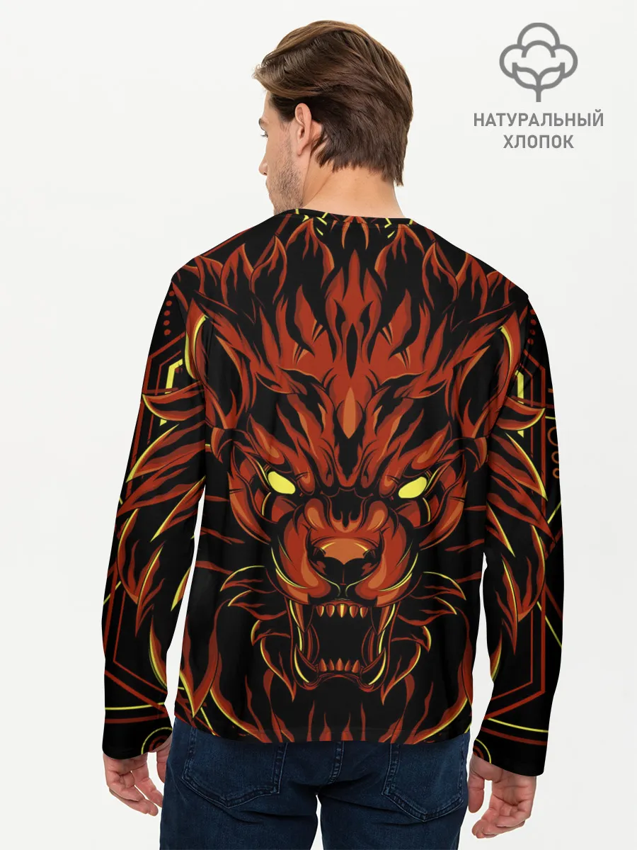 Мужской лонгслив базовый / AC/DC