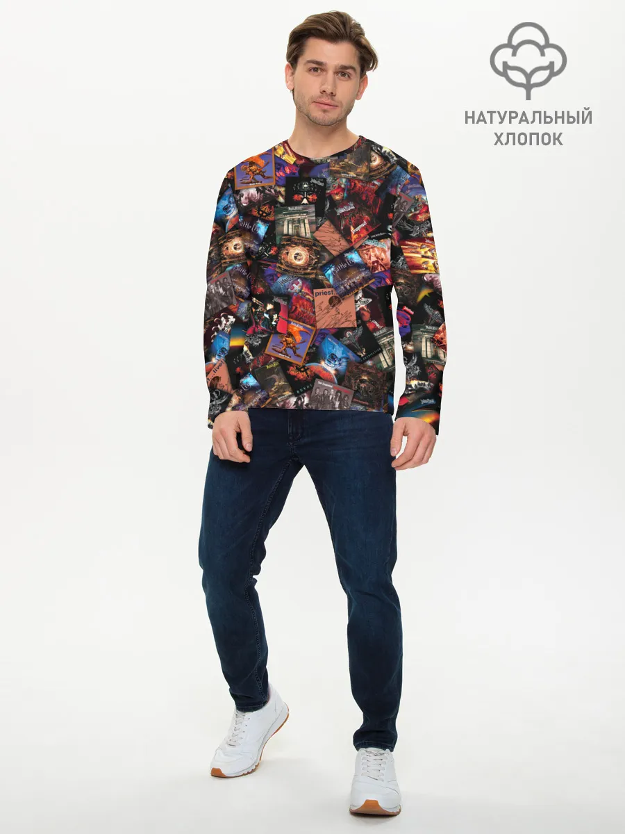 Мужской лонгслив базовый / Judas Priest Дискография