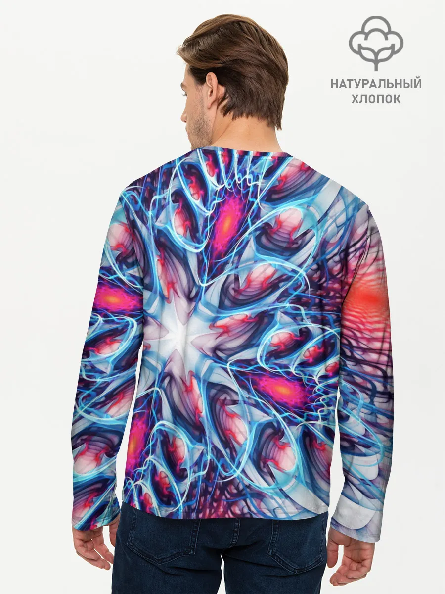 Мужской лонгслив базовый / ABSTRACTION ILLUSION