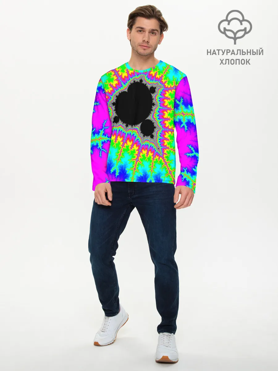 Мужской лонгслив базовый / NEON PSY