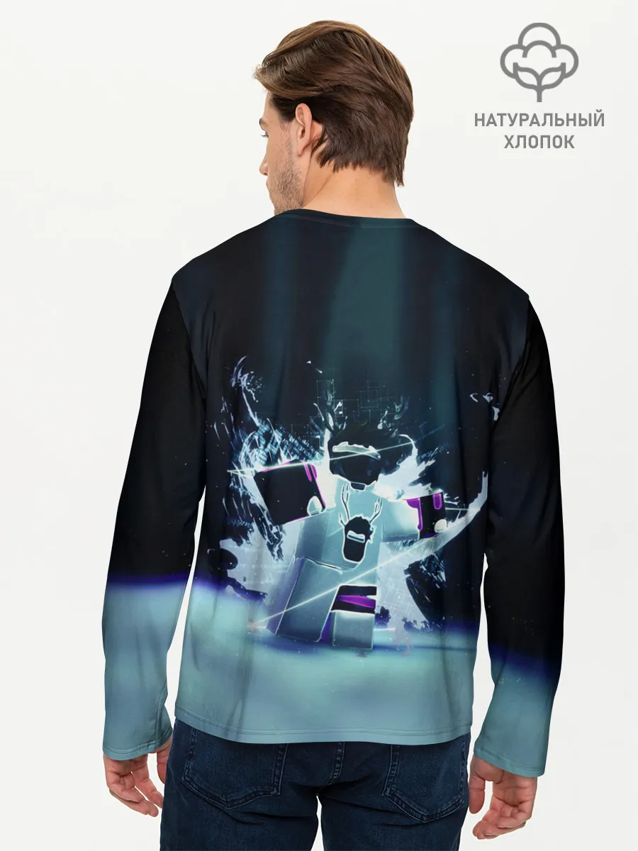 Мужской лонгслив базовый / ROBLOX