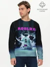 Мужской лонгслив базовый / ROBLOX