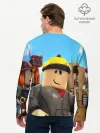 Мужской лонгслив базовый / ROBLOX