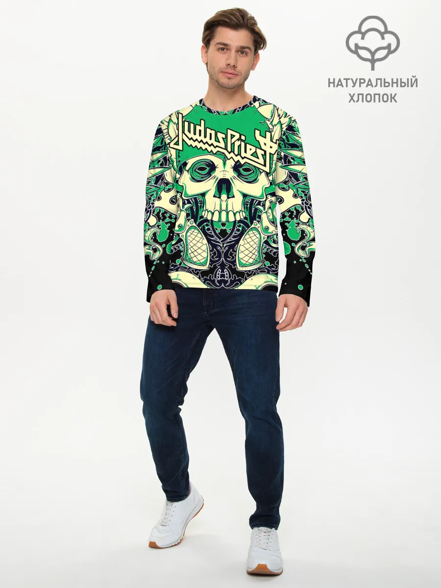 Мужской лонгслив базовый / JUDAS PRIEST | ДЖУДАС ПРИСТ