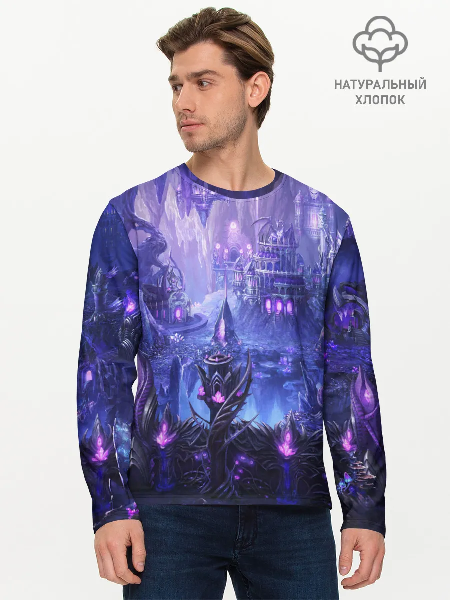 Мужской лонгслив базовый / HEROES