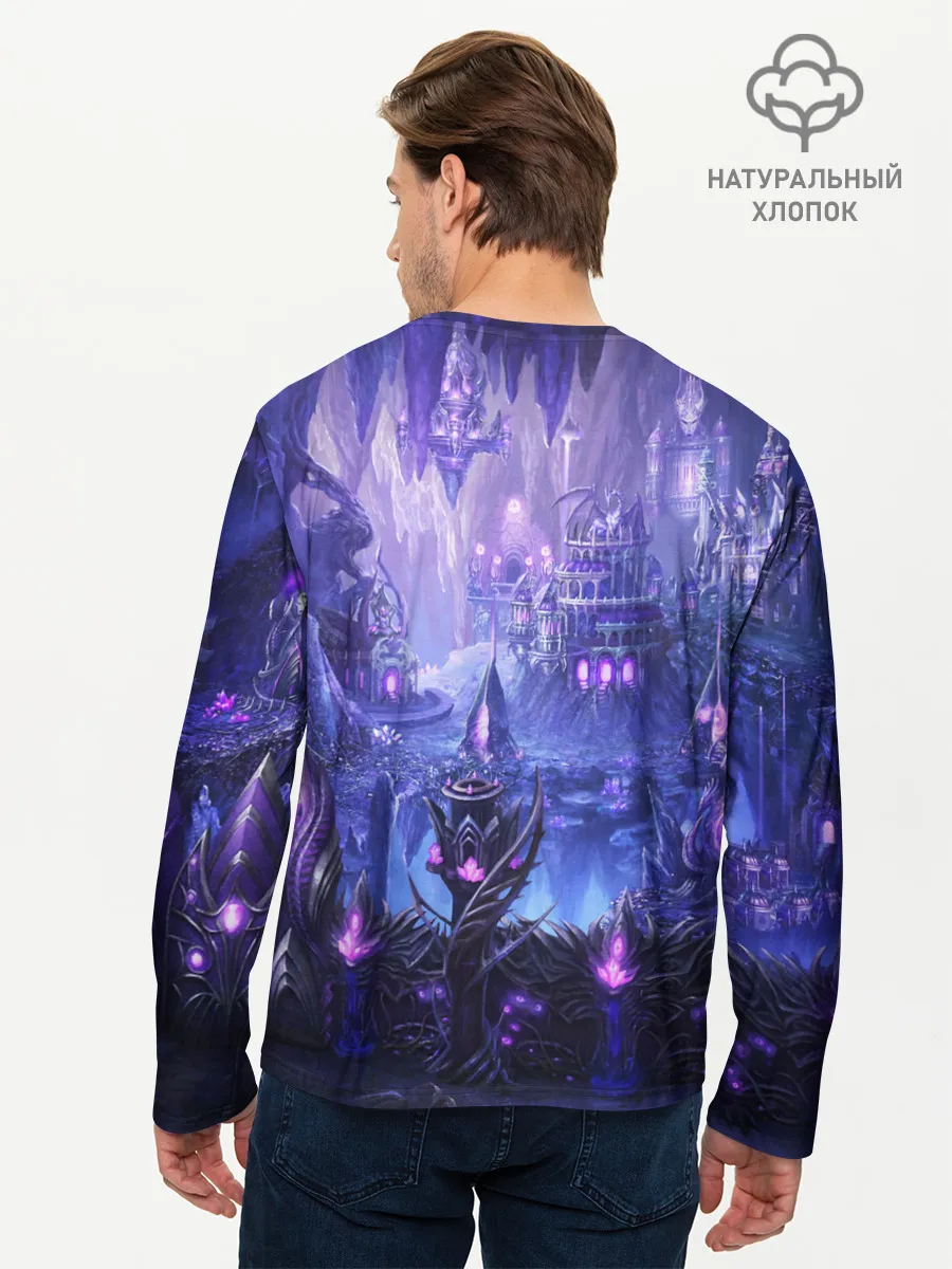 Мужской лонгслив базовый / HEROES