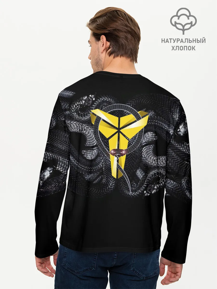 Мужской лонгслив базовый / Black Mamba Kobe Bryant