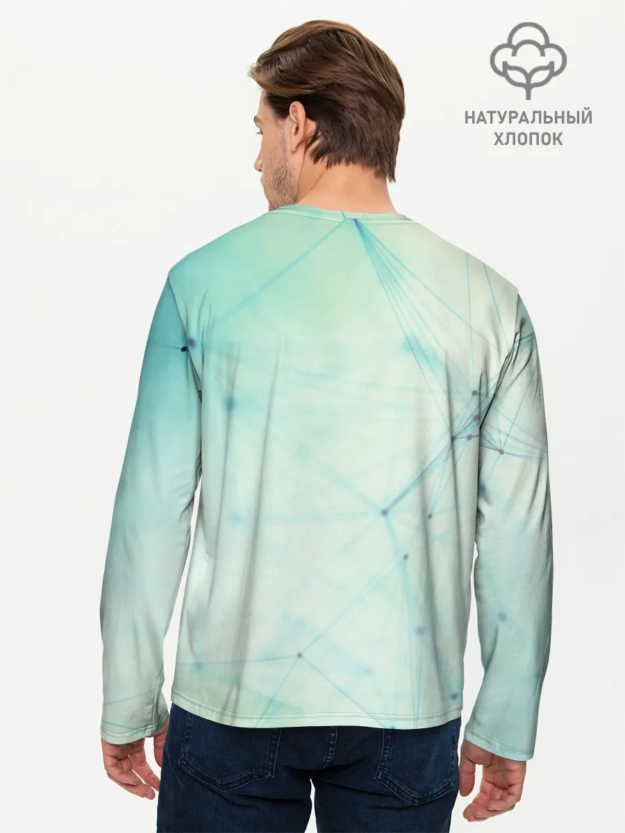 Мужской лонгслив базовый / Корги