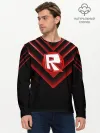 Мужской лонгслив базовый / ROBLOX