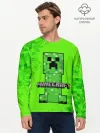 Мужской лонгслив базовый / MINECRAFT