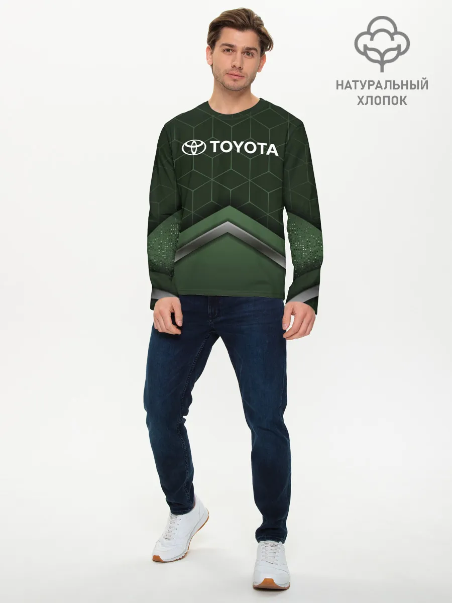 Мужской лонгслив базовый / TOYOTA | ТОЁТА