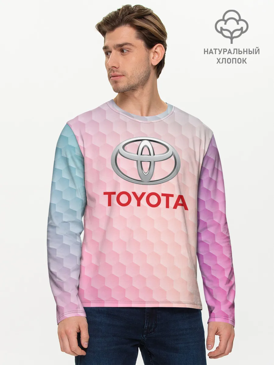 Мужской лонгслив базовый / TOYOTA | ТОЕТА