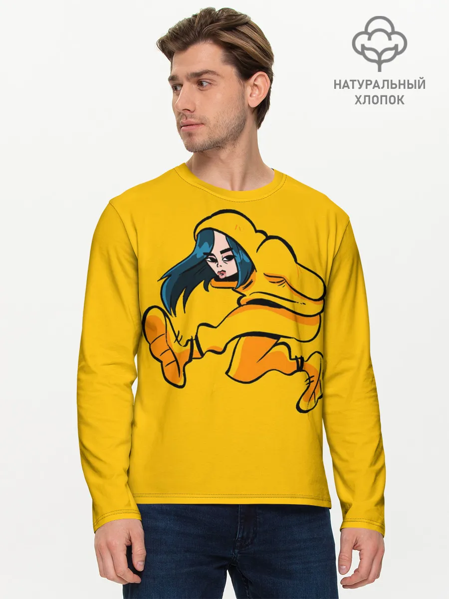 Мужской лонгслив базовый / БИЛЛИ АЙЛИШ