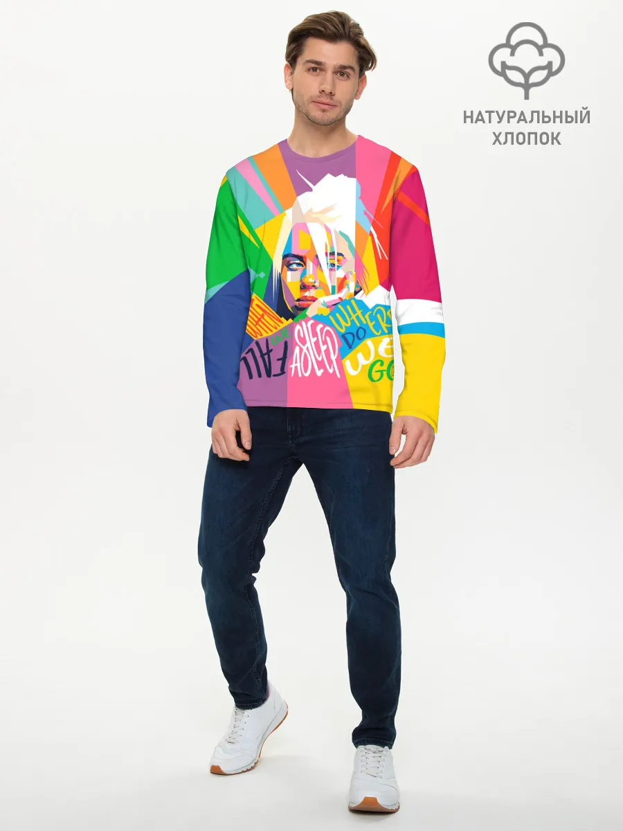 Мужской лонгслив базовый / BILLIE EILISH