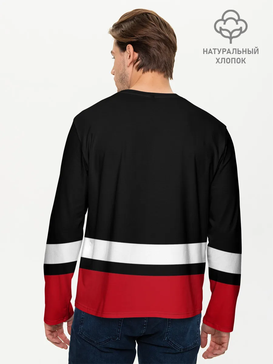 Мужской лонгслив базовый / Монреаль Канадиенс