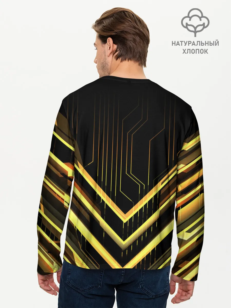 Мужской лонгслив базовый / Mercedes-Benz