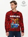 Мужской лонгслив базовый / ROBLOX