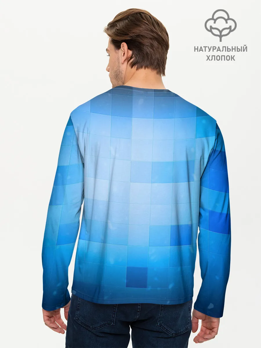 Мужской лонгслив базовый / Minecraft / Майнкрафт