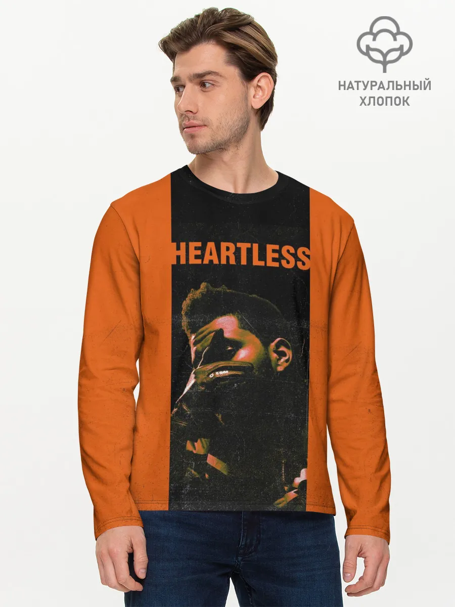 Мужской лонгслив базовый / HEARTLESS
