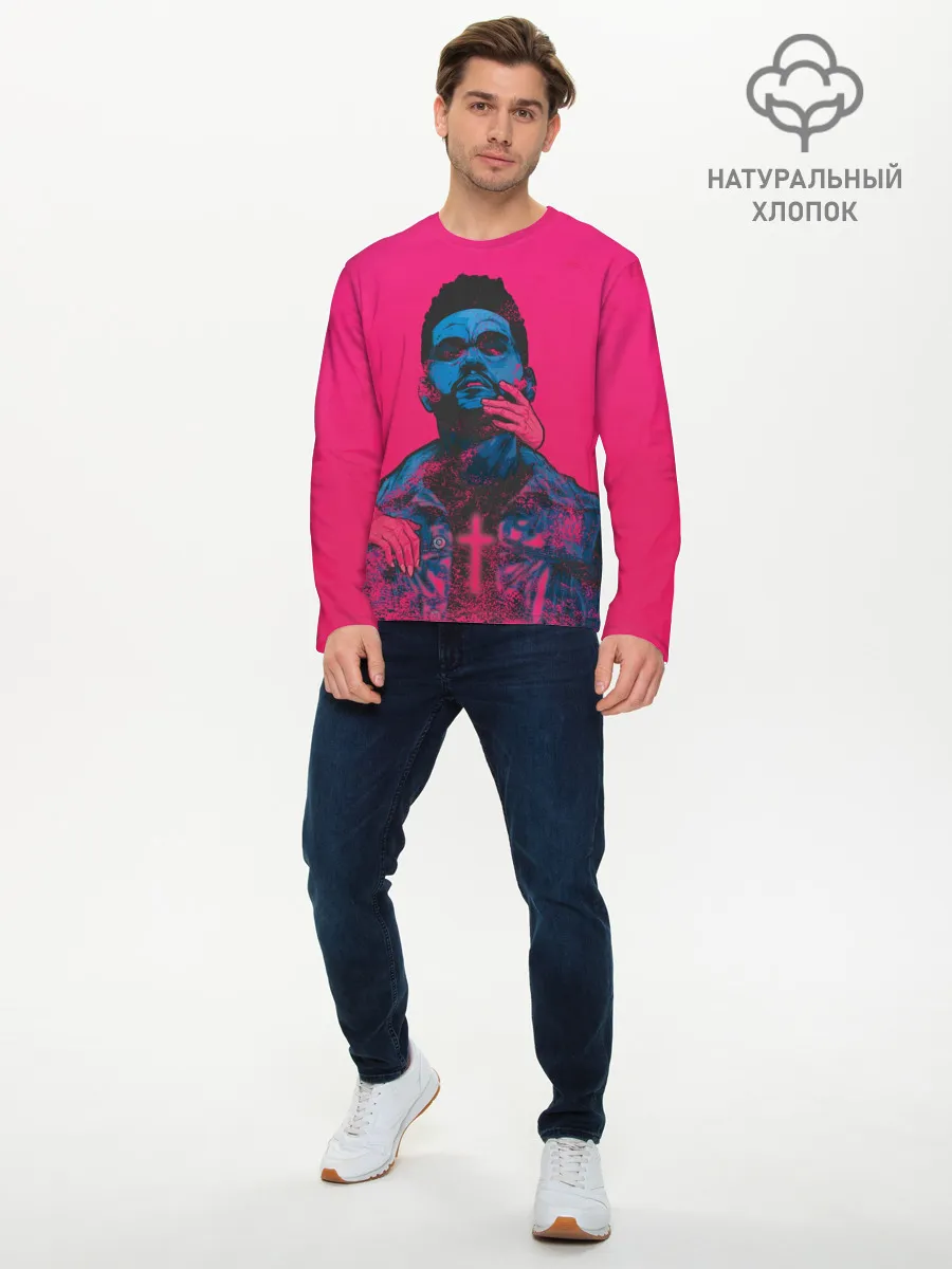 Мужской лонгслив базовый / The Weeknd