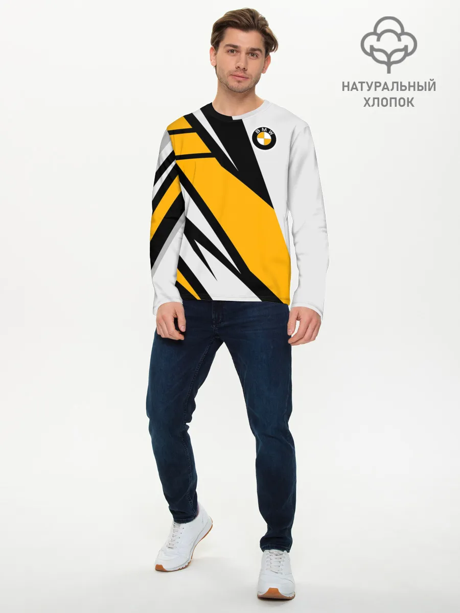 Мужской лонгслив базовый / BMW