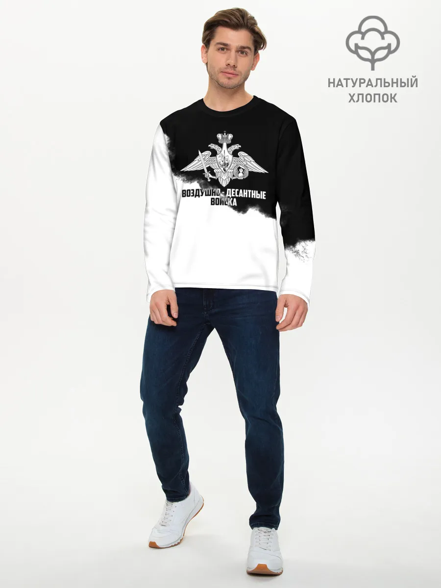 Мужской лонгслив базовый / Воздушно - десантные войска