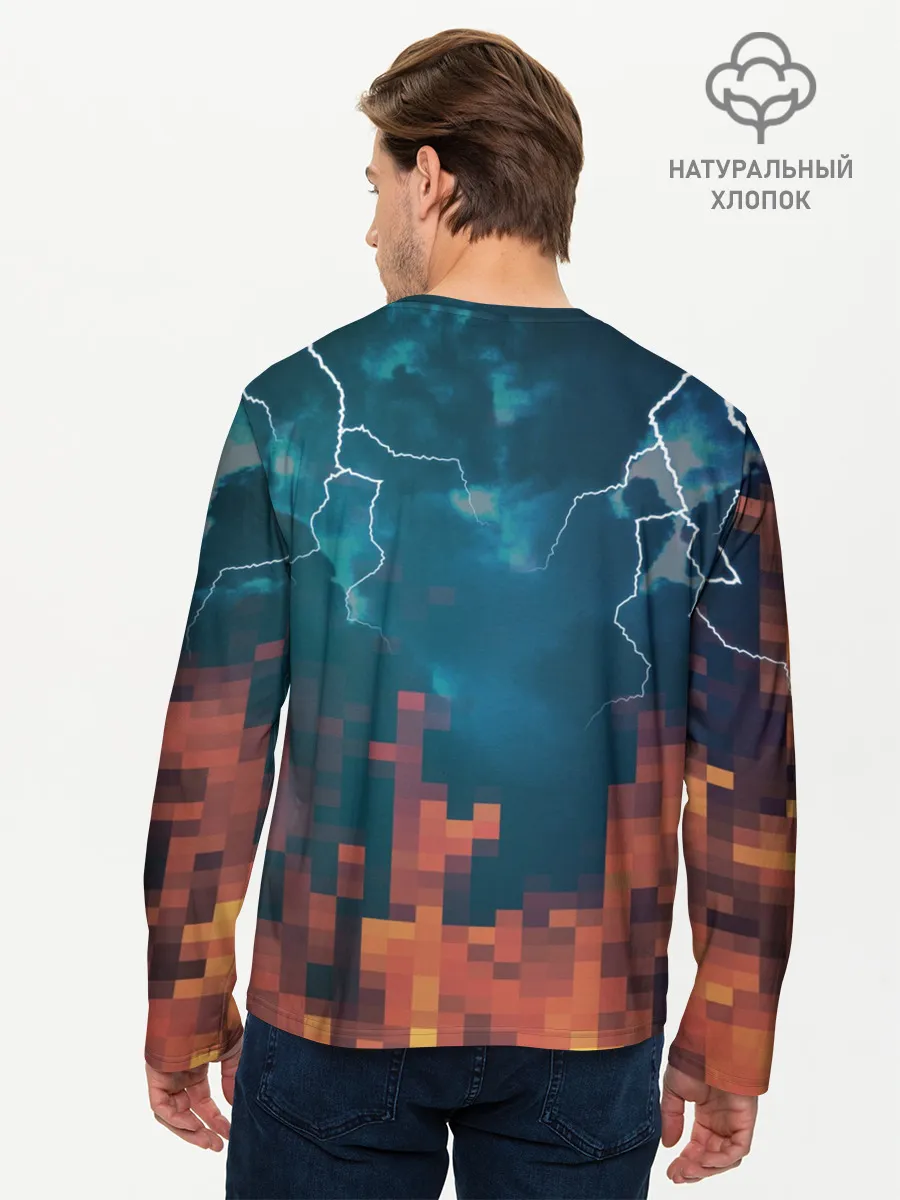 Мужской лонгслив базовый / ЪУЪ Молнии
