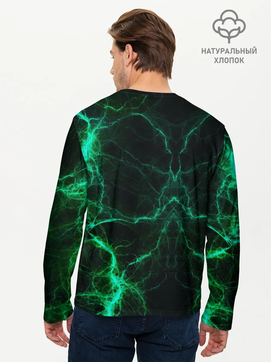 Мужской лонгслив базовый / pyrokinesis