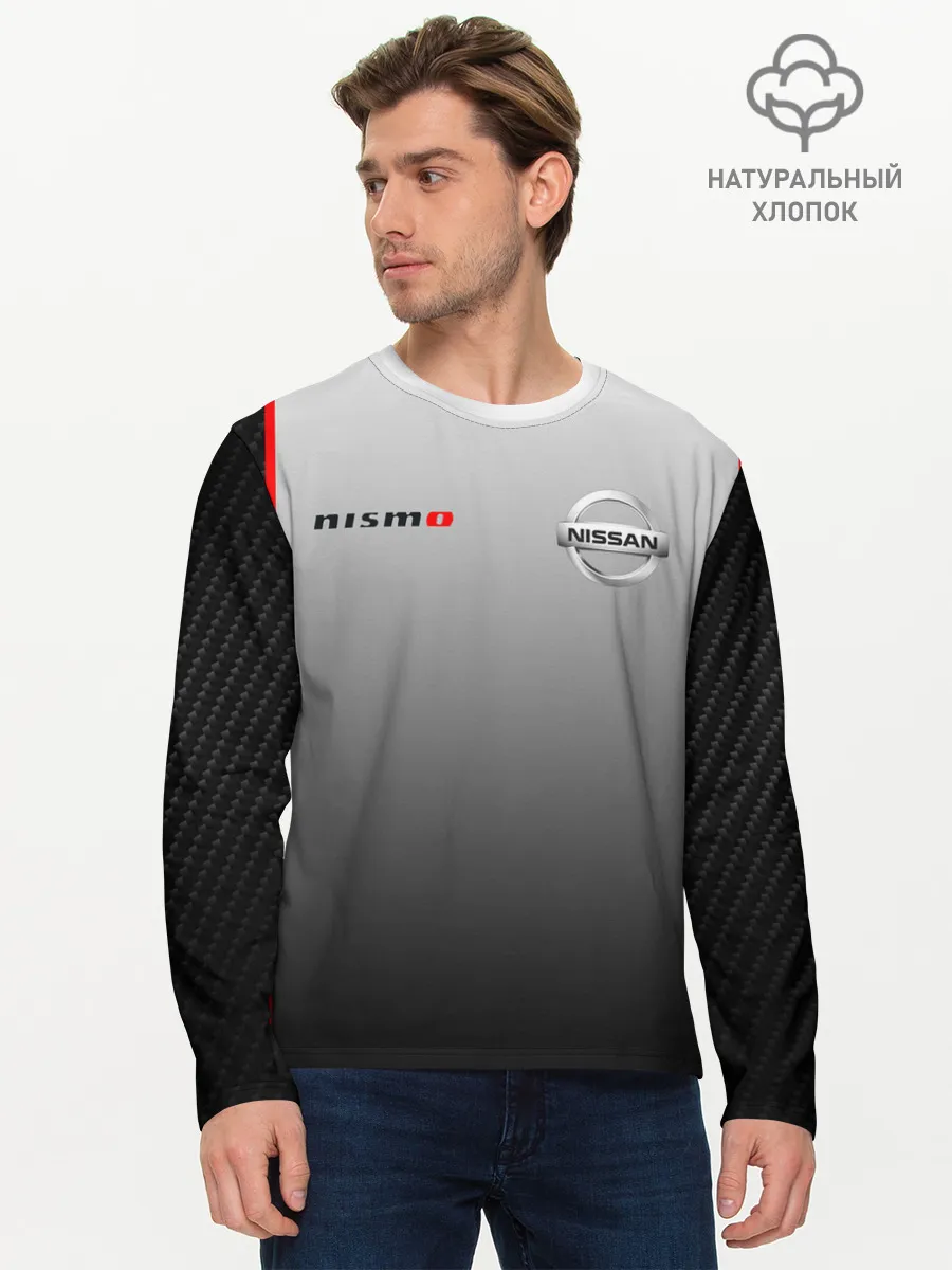 Мужской лонгслив базовый / NISSAN NISMO | НИССАН НИСМО