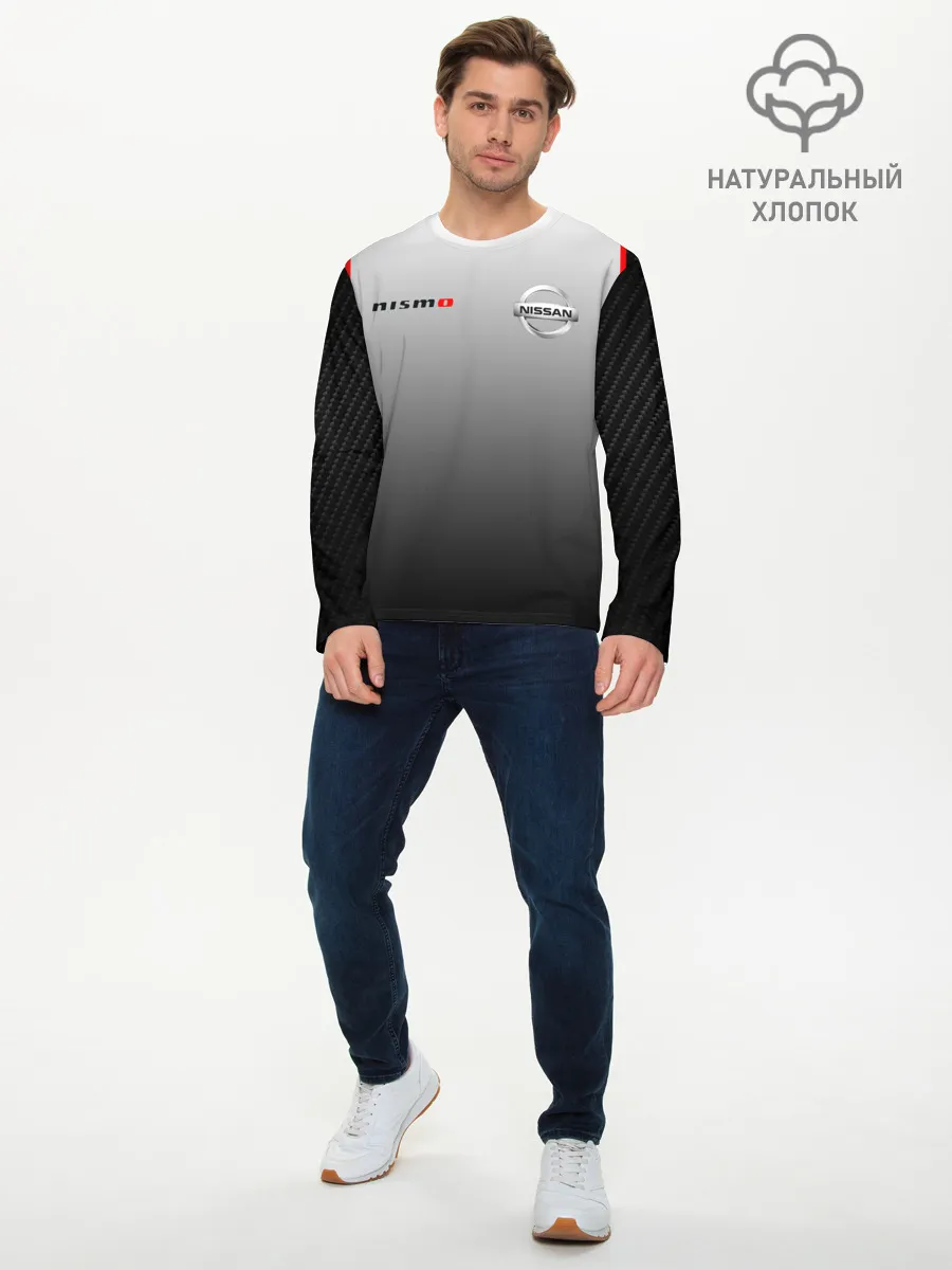 Мужской лонгслив базовый / NISSAN NISMO | НИССАН НИСМО