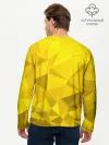 Мужской лонгслив базовый / YELLOW ABSTRACT