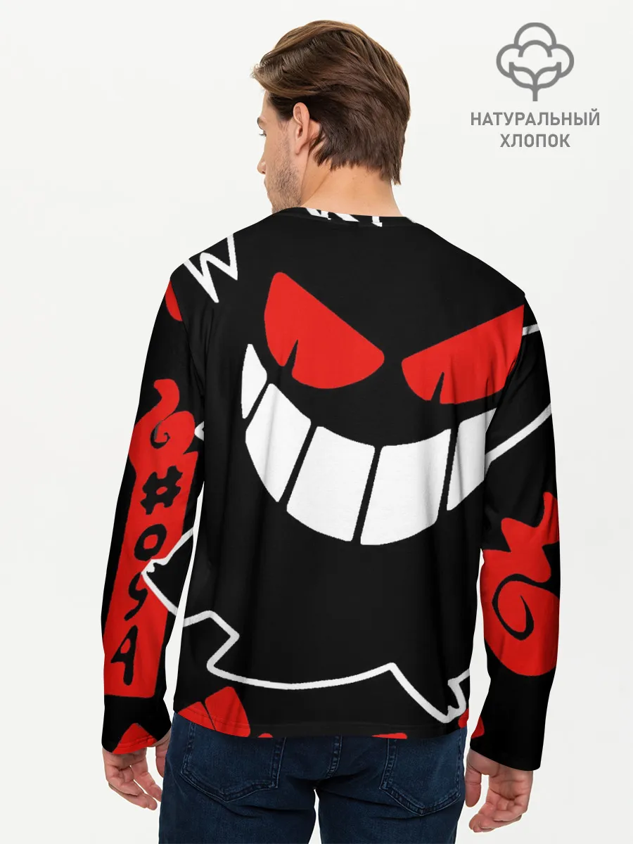 Мужской лонгслив базовый / Pokemon Gengar Генгар