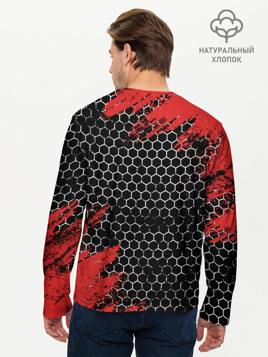 Мужской лонгслив базовый / ROBLOX