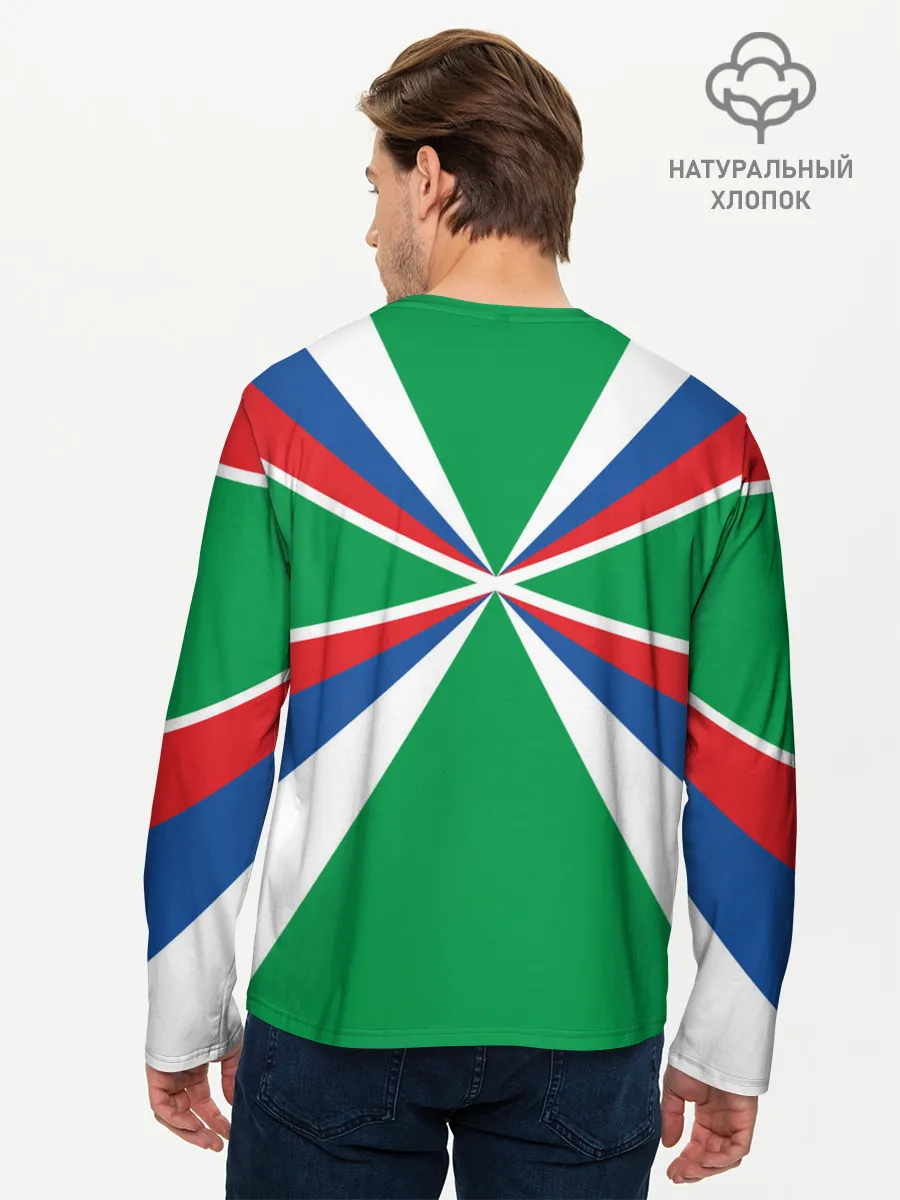 Мужской лонгслив базовый / Пограничные Войска