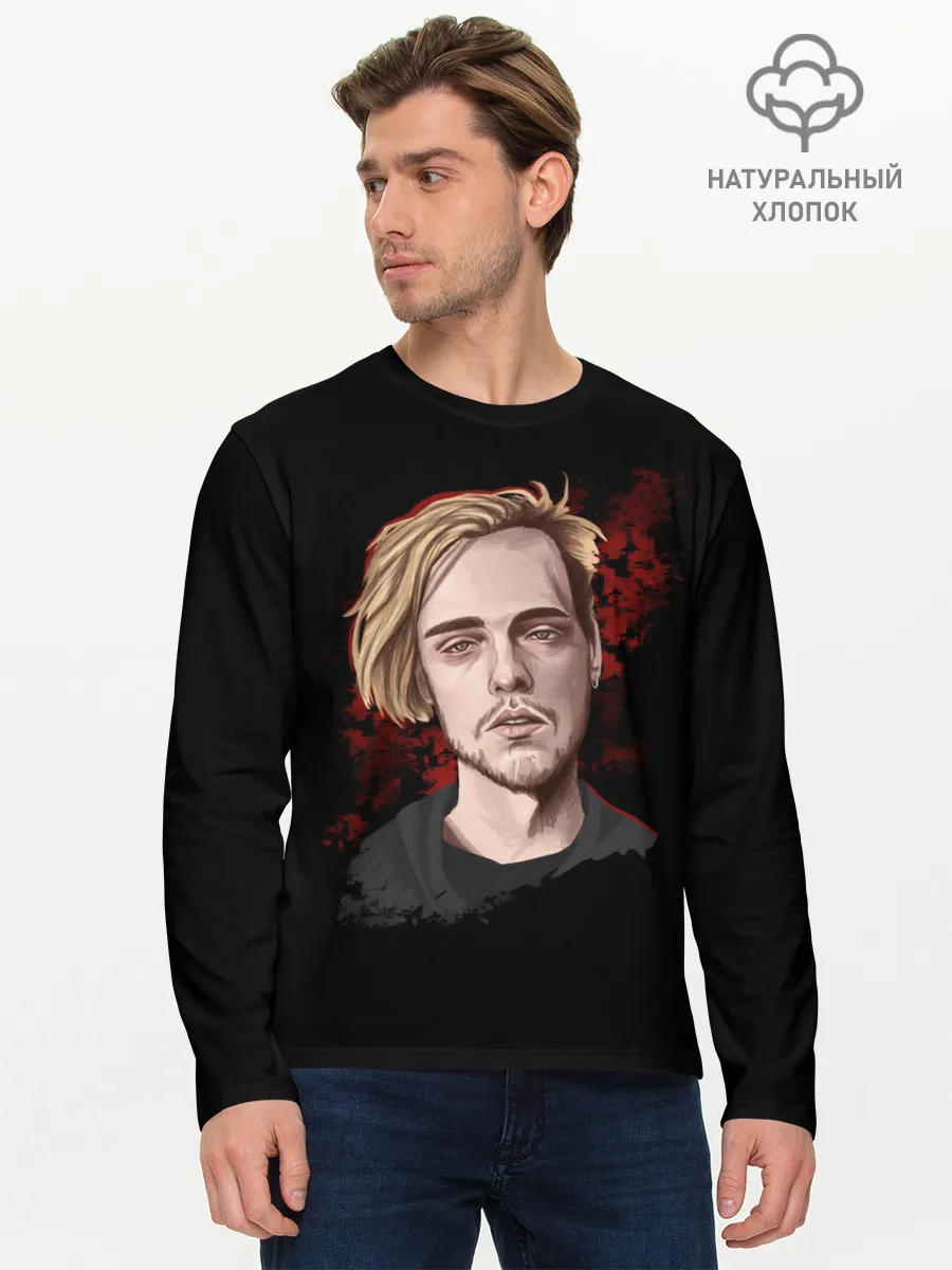 Мужской лонгслив базовый / Pyrokinesis.