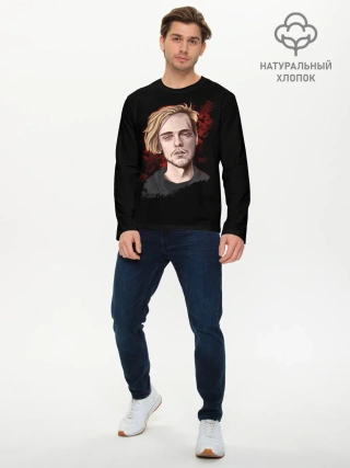 Мужской лонгслив базовый / Pyrokinesis.