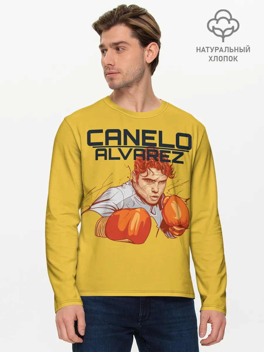 Мужской лонгслив базовый / Canelo Alvarez