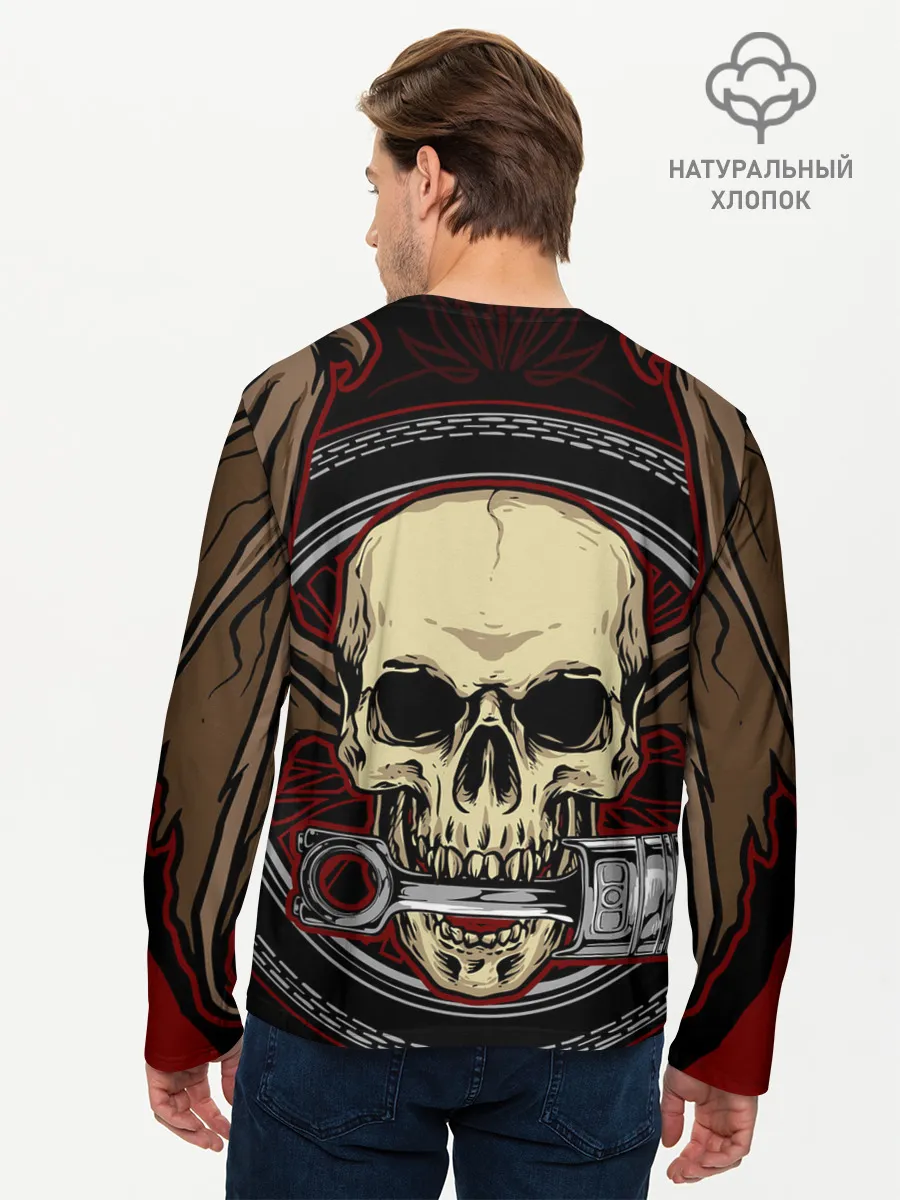 Мужской лонгслив базовый / Iron Maiden