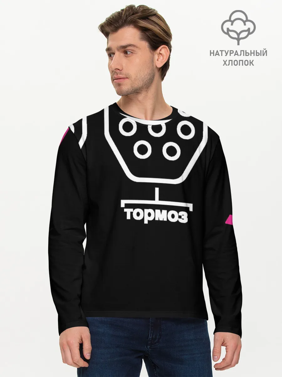 Мужской лонгслив базовый / Subaru WRX STi педали