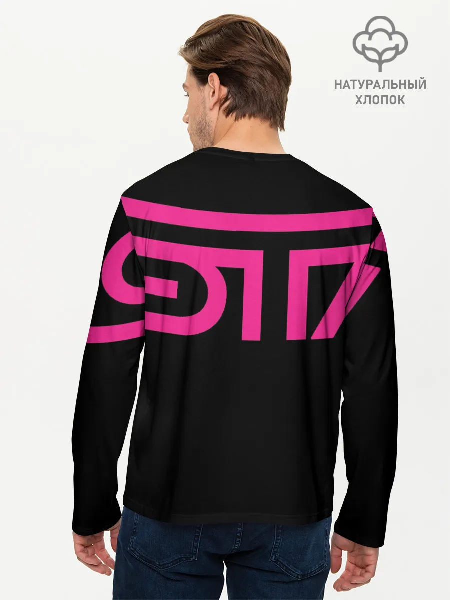 Мужской лонгслив базовый / Subaru WRX STi педали