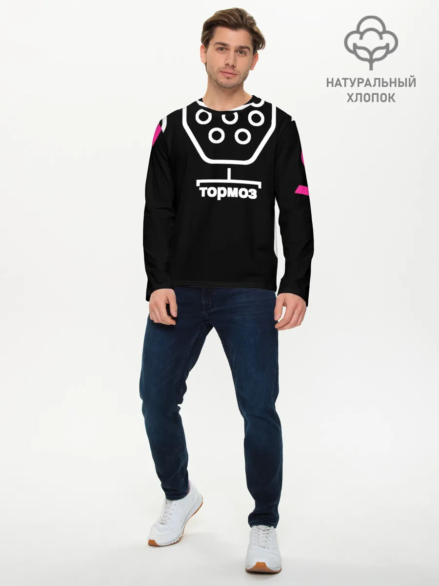 Мужской лонгслив базовый / Subaru WRX STi педали